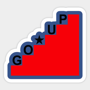 go up Sticker